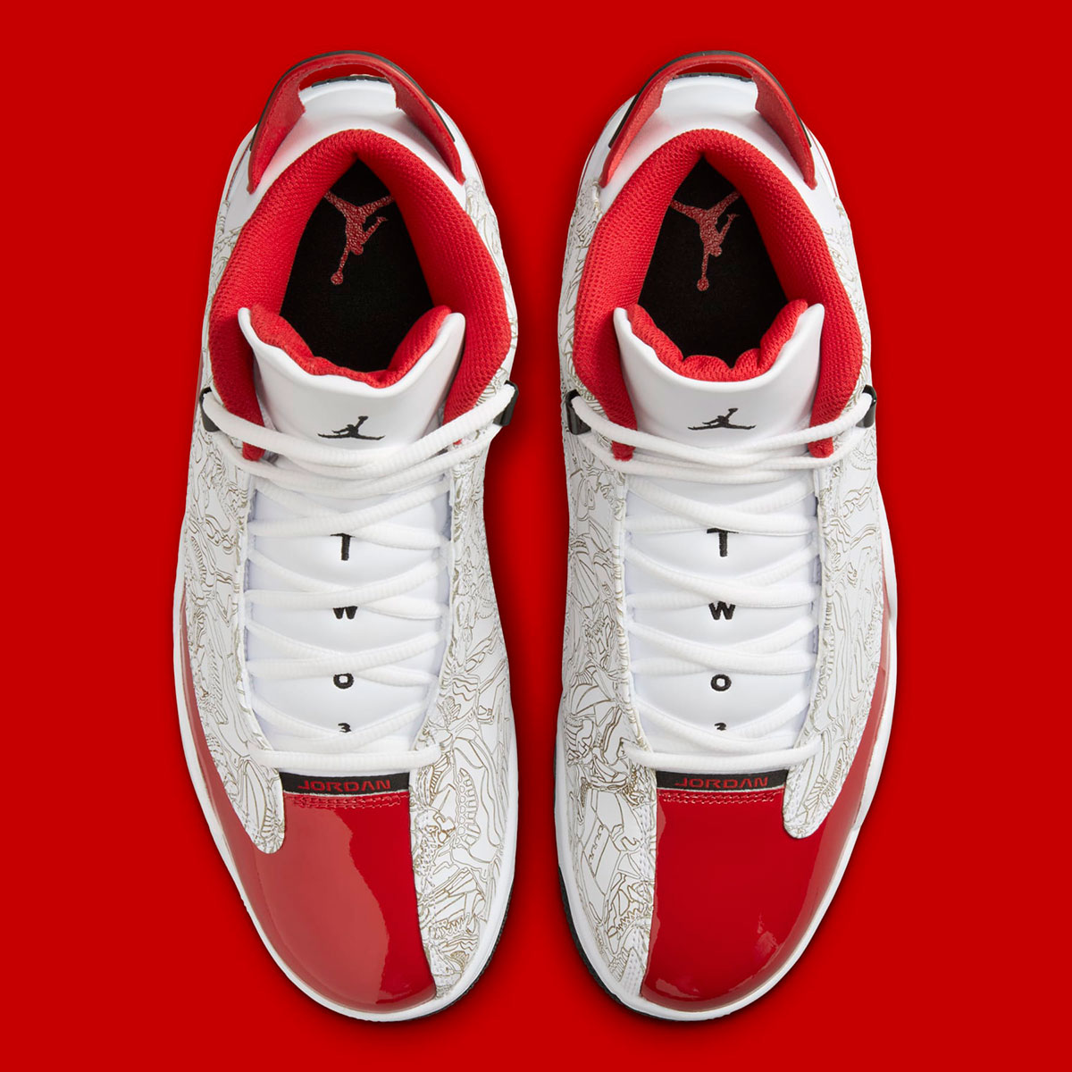 Jordan Dub Zero Red White Black 311046 163 7