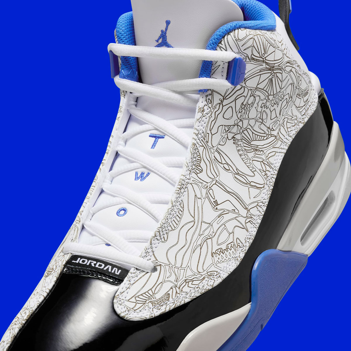 Jordan Dub Zero White Black Game Royal 311046 140 6