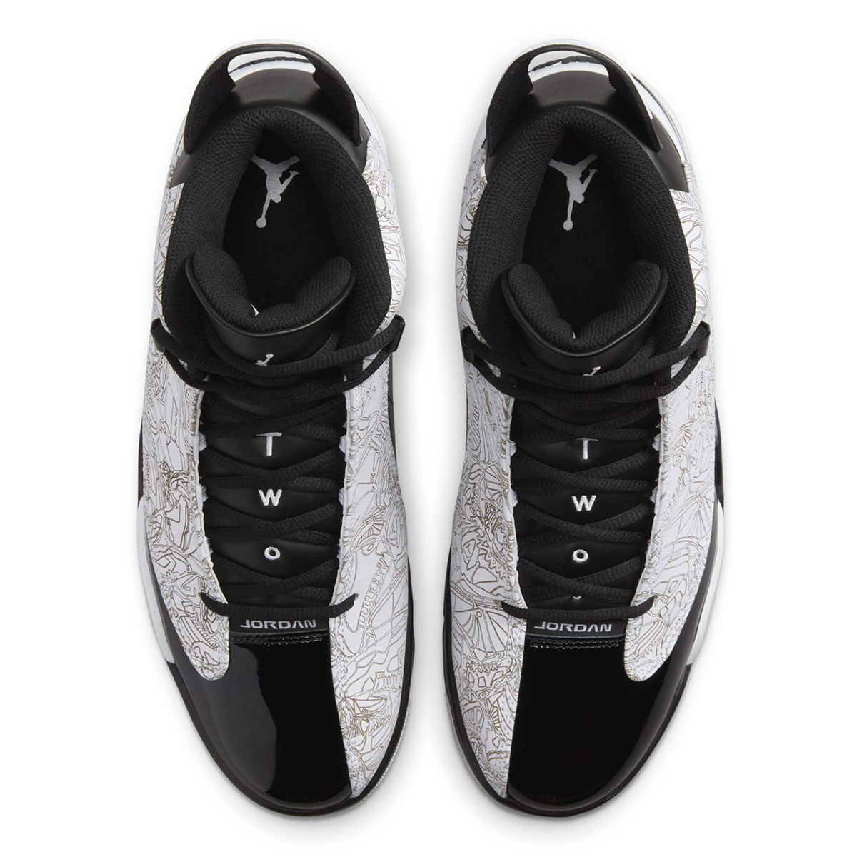 Jordan Dub Zero White Thunder 311046 110 8