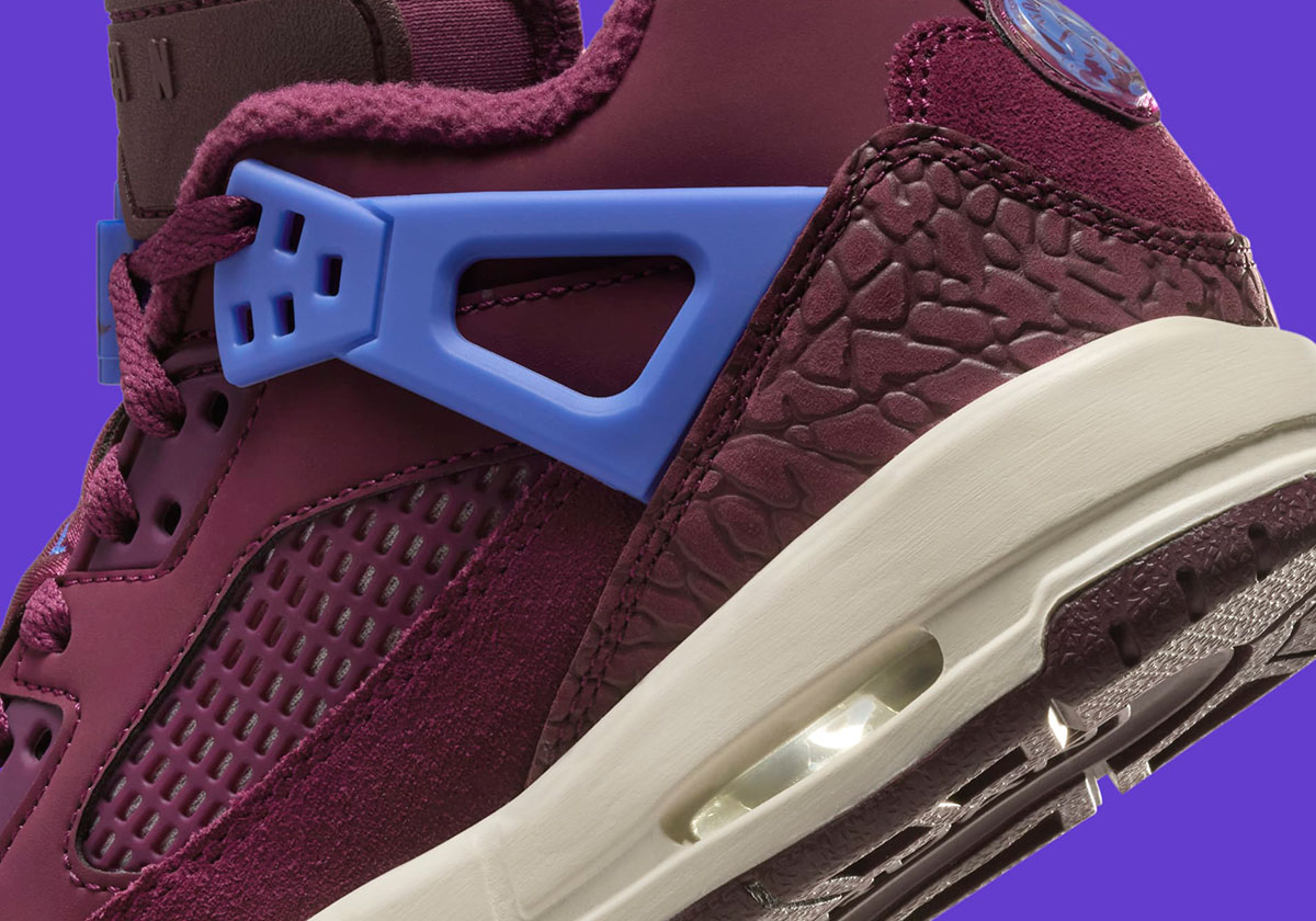 The Jordan Spiz’ike Low Pops In An Eccentric "Burgundy" Colorway