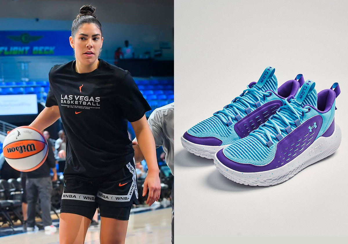 Kelsey Plum's Latest UA Sneaker Focuses On Mental Health Awareness