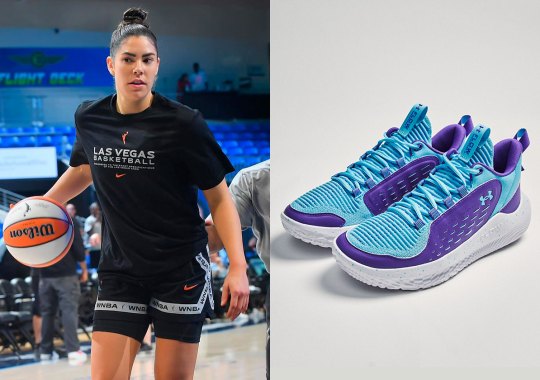 Kelsey Plum's Latest UA Sneaker Focuses On Mental Health Awareness