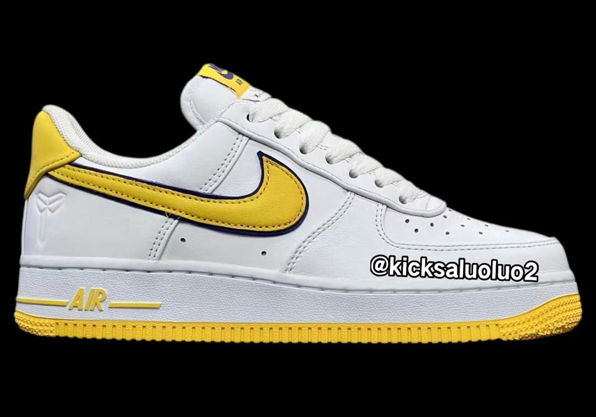 First Look At The Nike Air Force 1 Low “Kobe Bryant”