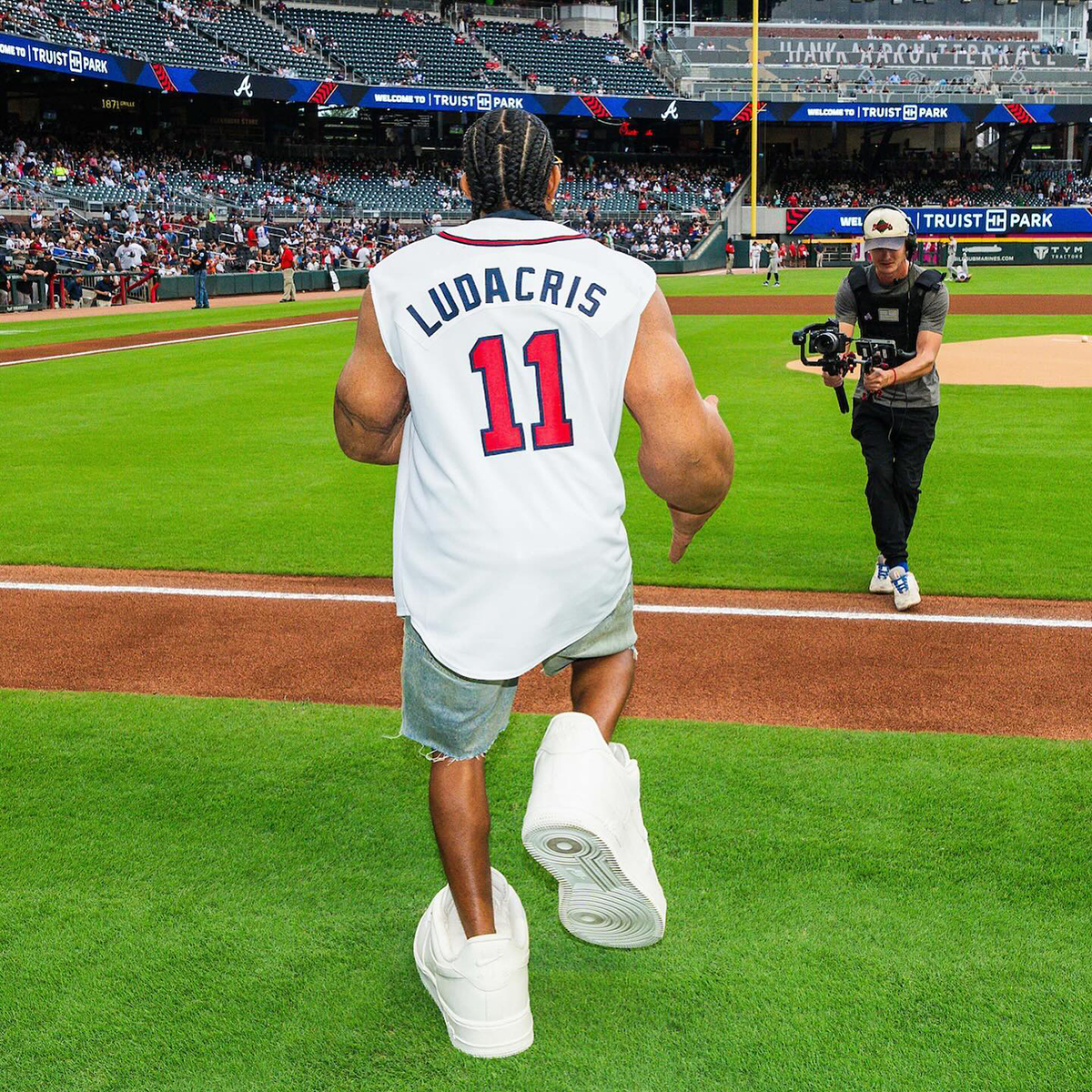 Ludacris Nike Air Force 1 Atlanta Braves 3