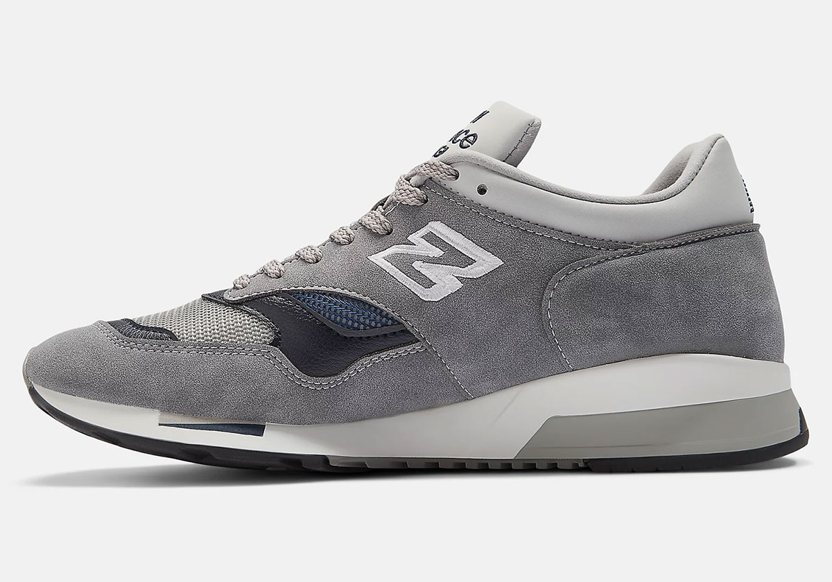 New Balance Samarreta De Màniga Llarga In Transit Made In Uk Steel Grey Dawn Blue Insignia Blue U1500ukg 2