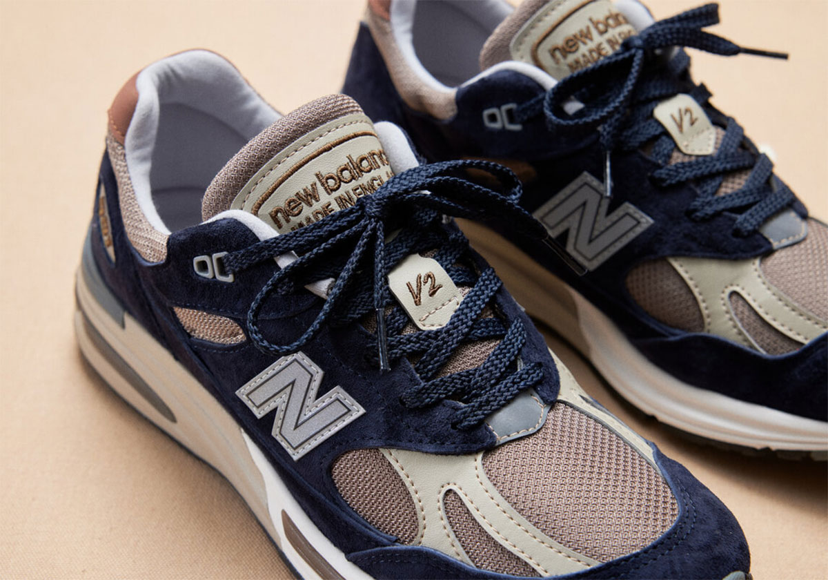 new balance 5740 hombres eu 395 brownblue New Balance 990v4 JJJJound Navy Parisian Black Sepia Tint U991DB2 ParallaxShops