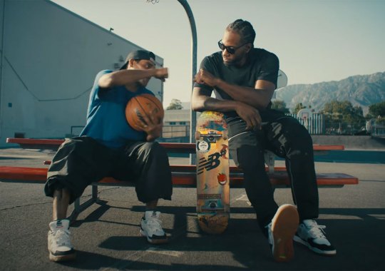 Kawhi Leonard Shows Off His Skate Expertise With Tiago Lemos And New Balance