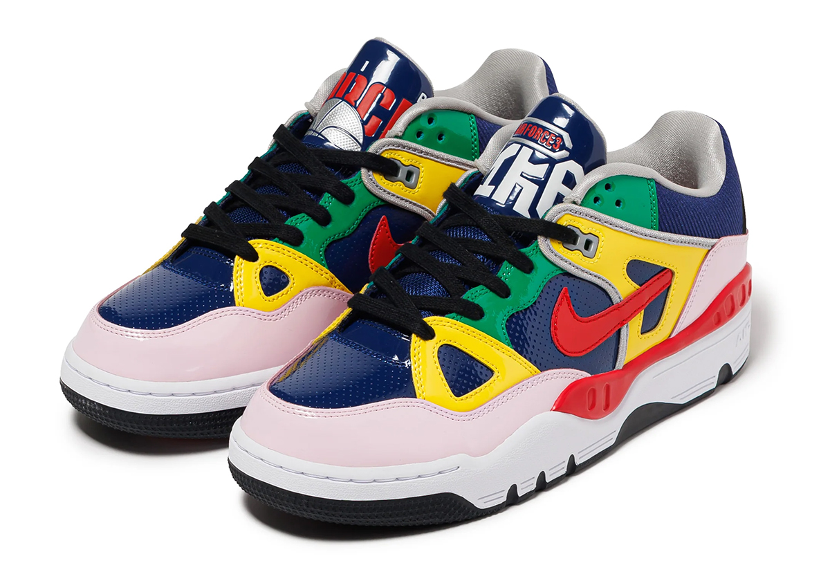 Nigo Air Force 3 Navy Pink 1