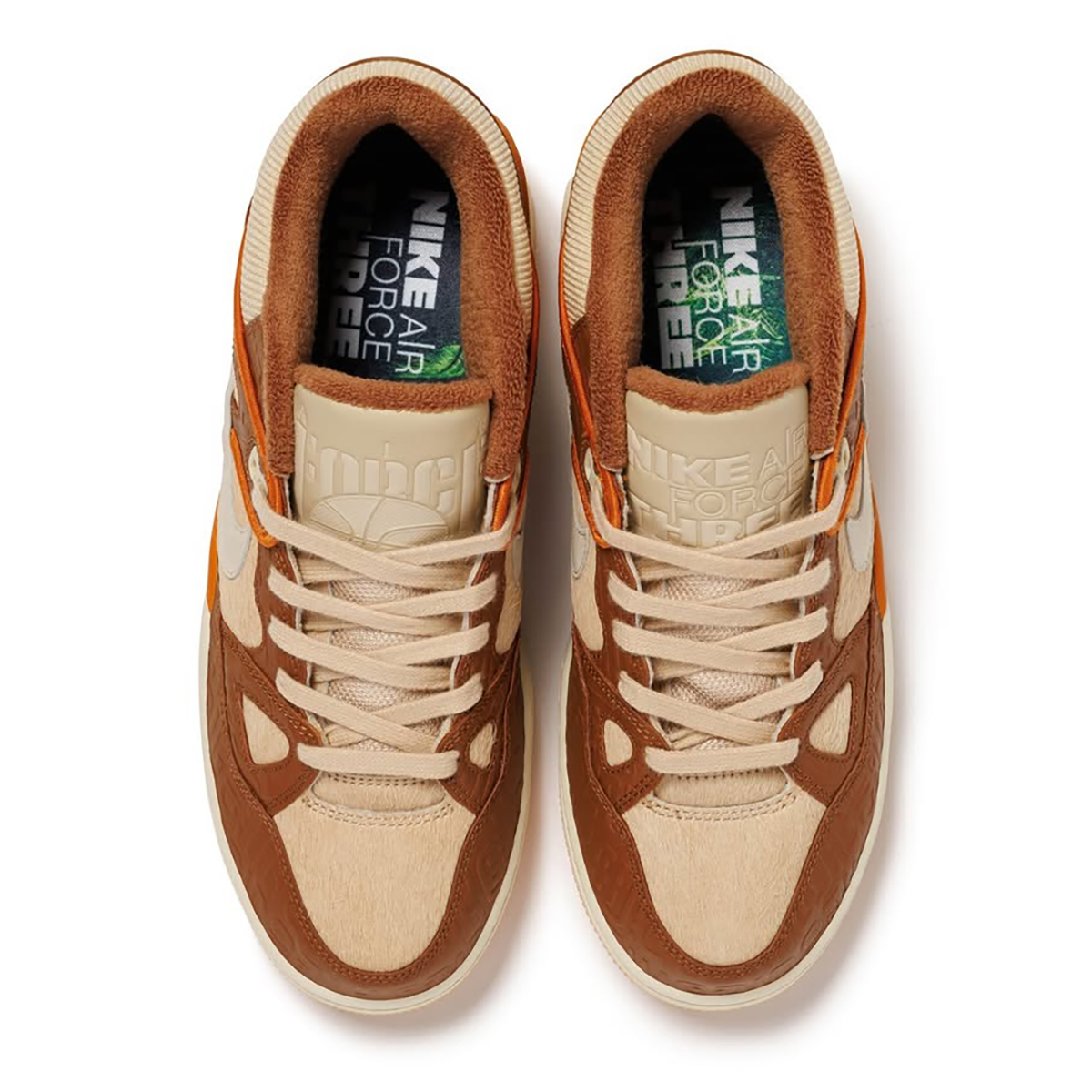 nigo nike air force 3 light british tan hq0260 200 3