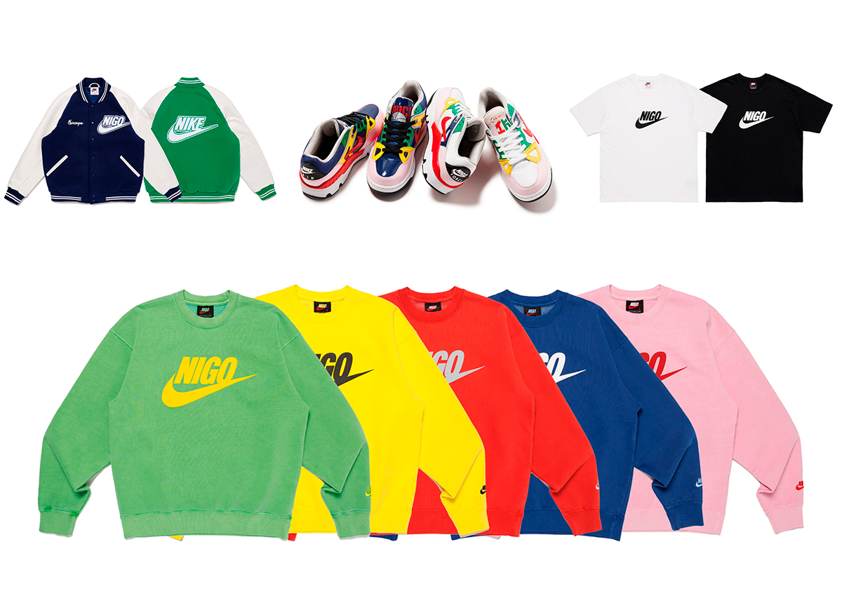 Here's The Complete NIGO x Nike Collection Launching On September 28th