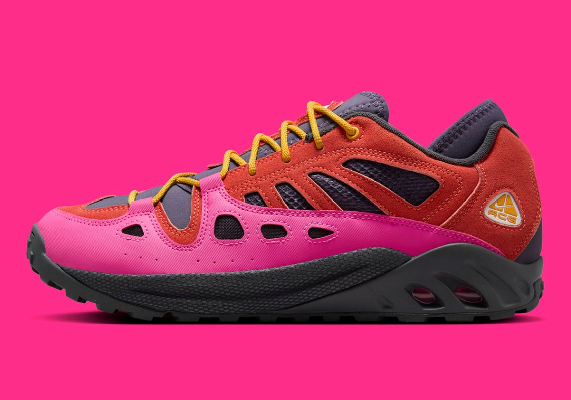 nike pink Acg Exploraid Light Wild Mango University Gold Dark Raisin Laser Fuchsia Fv2925 600 8