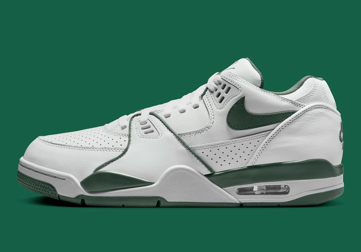 Nike Air Flight 89 Low White Gorge Green Fq8256 101 3