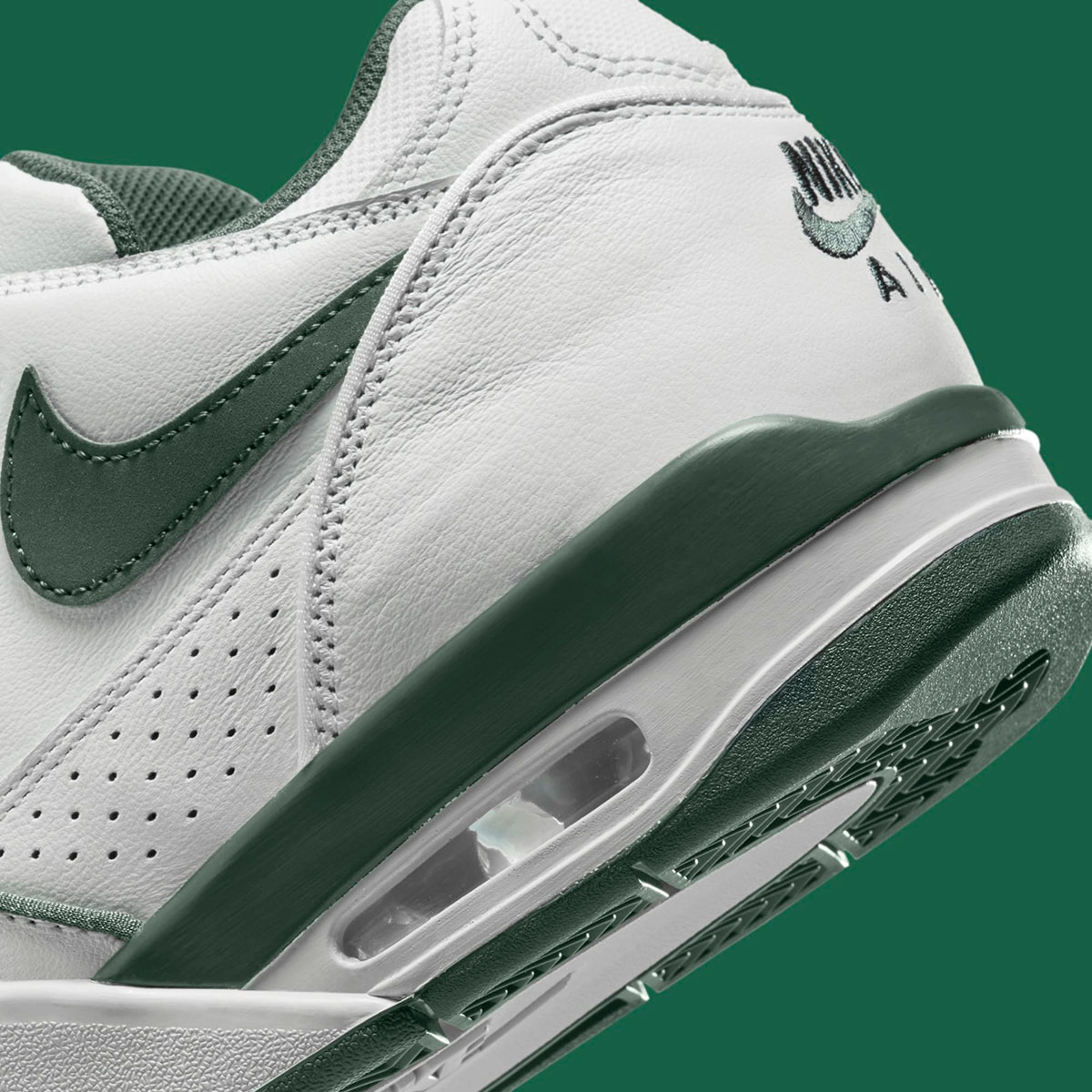 Nike Air Flight 89 Low White Gorge Green Fq8256 101 7