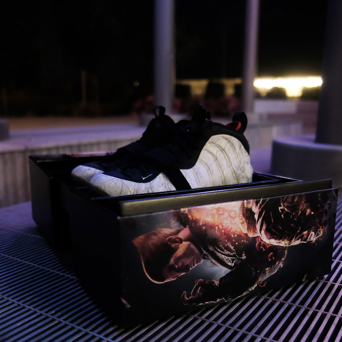 Tekken 8 Nike Foamposite One HF6367 001 SneakerNews