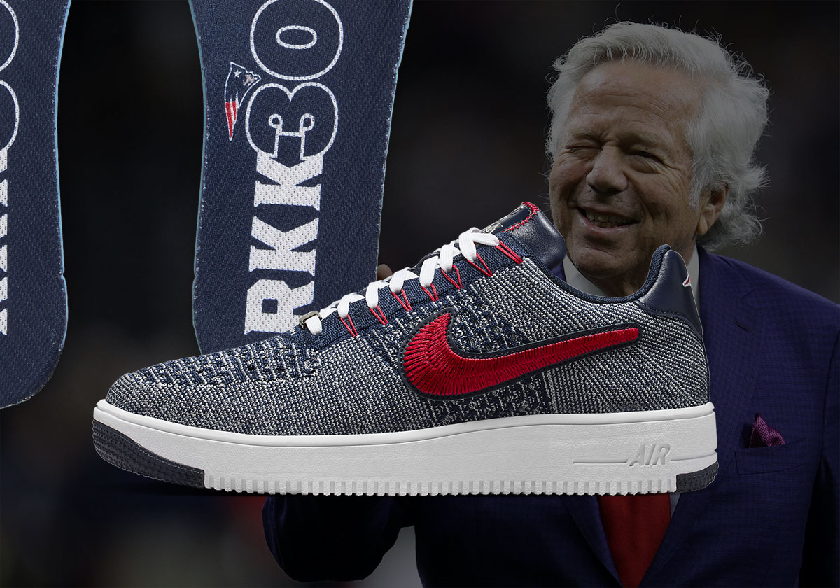 Patriots Nike Air Force 1 Flyknit FV4079 012 SneakerNews