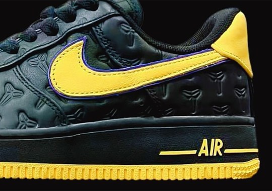 Kobe Bryant’s Sheath Logo Covers The Upcoming Nike Air Force 1 Low