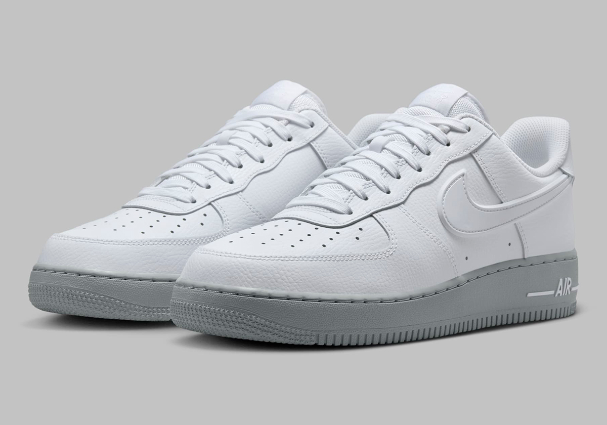 Air force 1 white and gray on sale