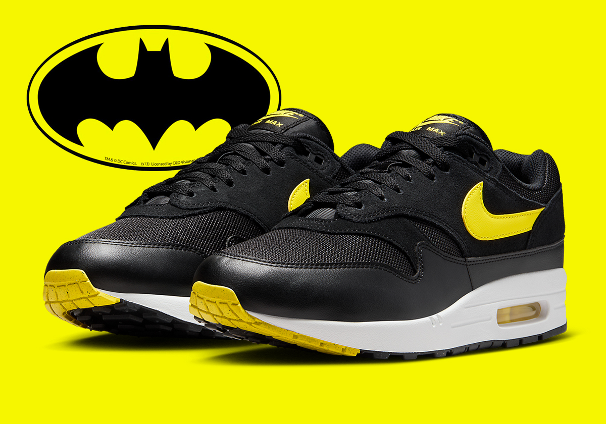 Black yellow air max 1 hotsell