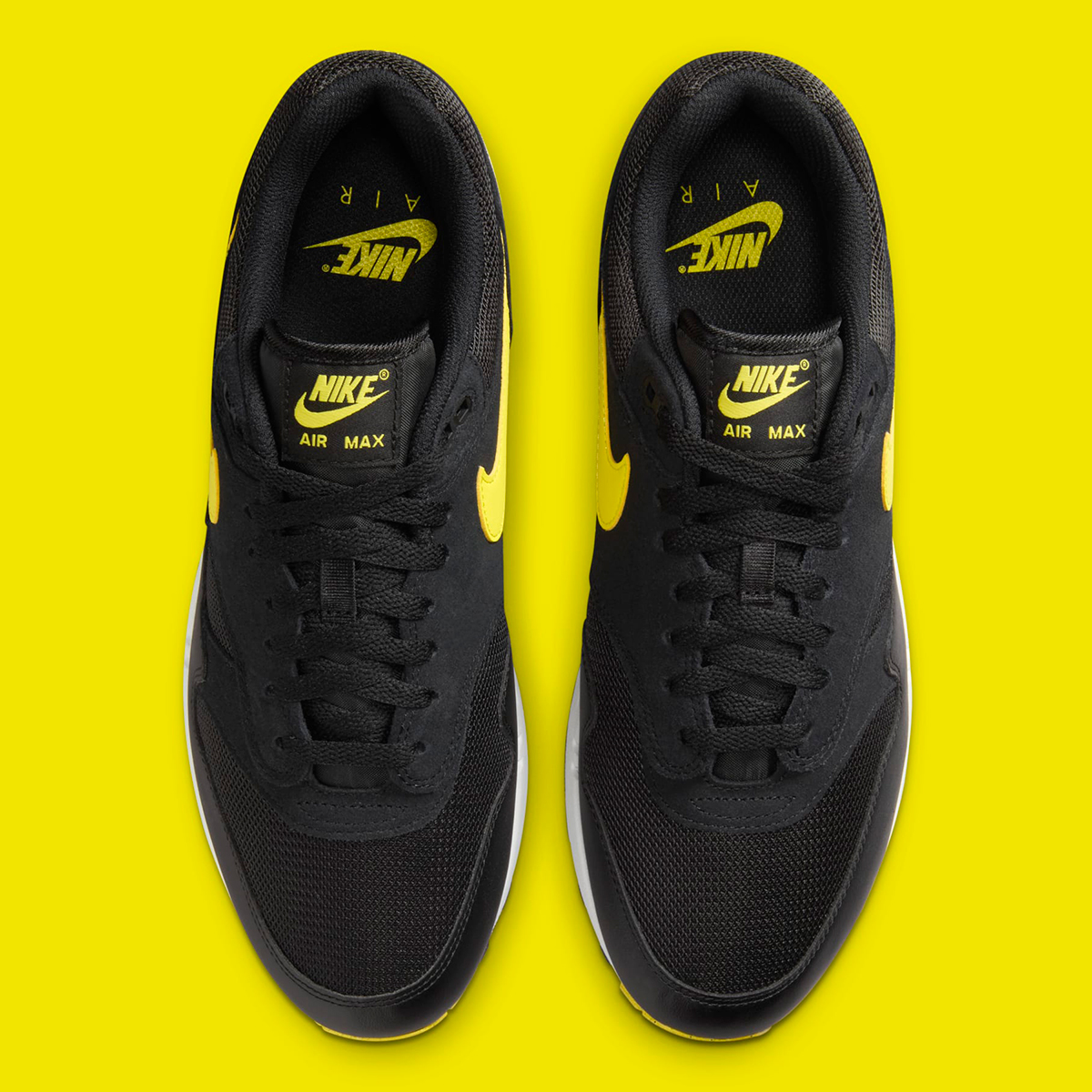 Nike Air Max 1 Batman Black Opti Yellow Fz5808 005 2