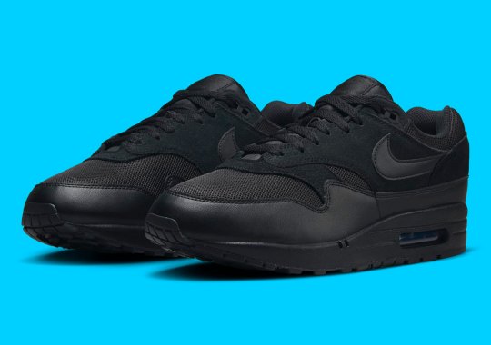 The Nike Air Max 1 Prowls In "Black Cat"