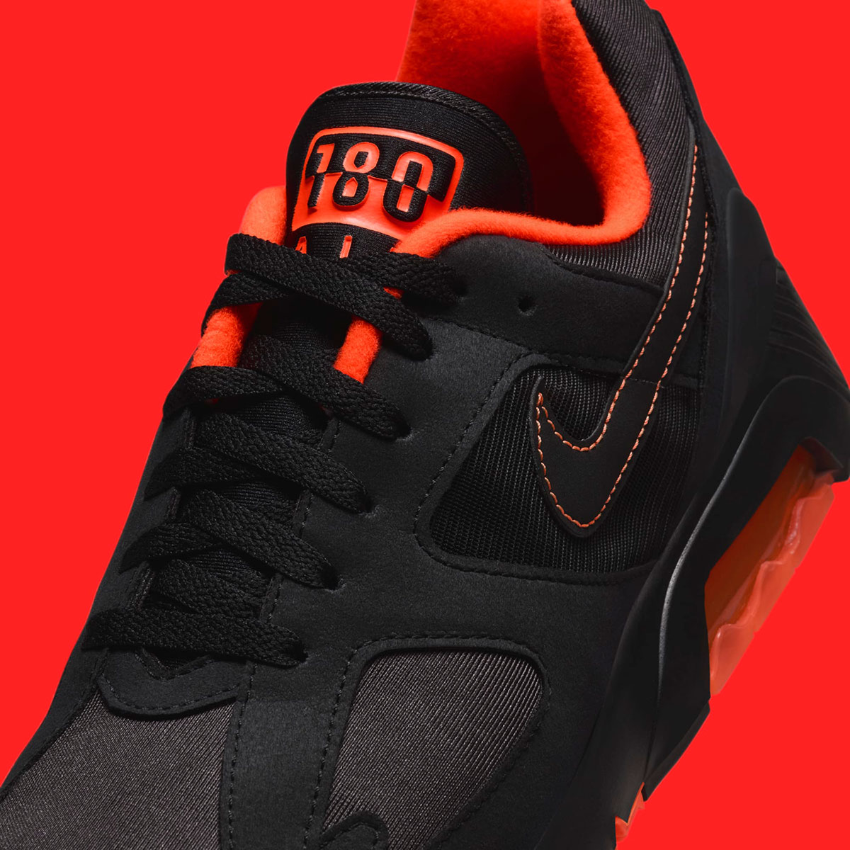 Nike Air Max 180 Black Hyper Crimson Fj9259 002 6