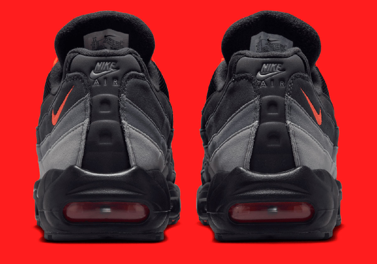 Nike Air Max 95 Black Hyper Crimson Fv4710 002 2