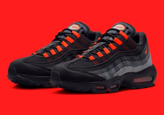 Official Images Of The Nike Air Max 95 "Hyper Crimson"