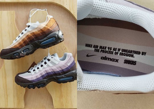 The Nike Air Max 95 Delivers An “Erosion” Colorway On September 30th