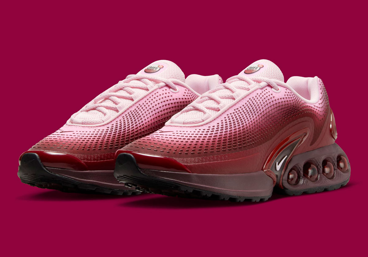 A Rosy Gradient Defines The Nike Air Max Dn “Team Red”