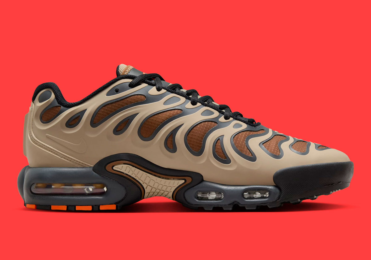 Nike Air Max Plus Drift Khaki Hyper Crimson Dark Smoke Grey Fz3041 200 4