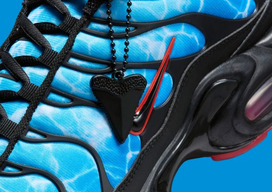 The Nike Air Max Plus "Shark Attack" Is Releasing In Adult And Kids Sizes