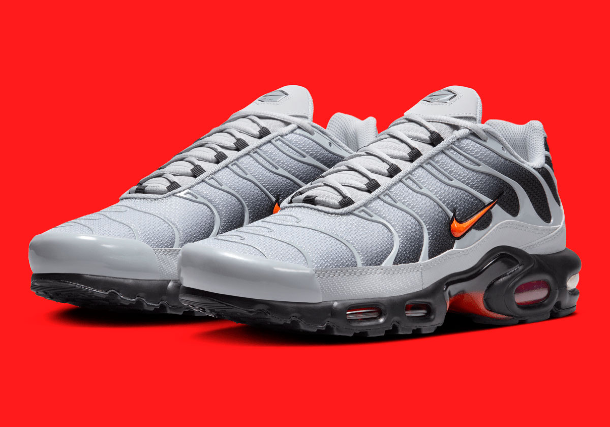 Air max plus red and grey on sale