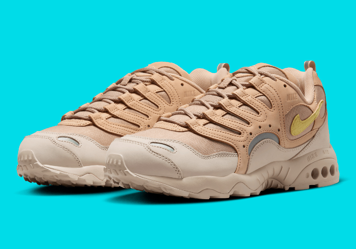 Nike Stamps "Saturn Gold" On This Split Air Terra Humara