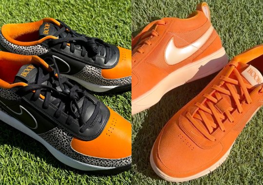 nike book 1 safari creamsicle media day