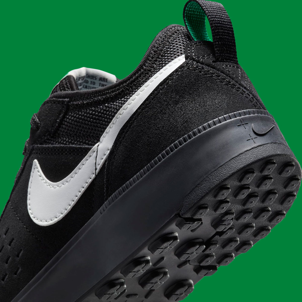 Nike C1ty Gs Black Green Hq0028 001 5