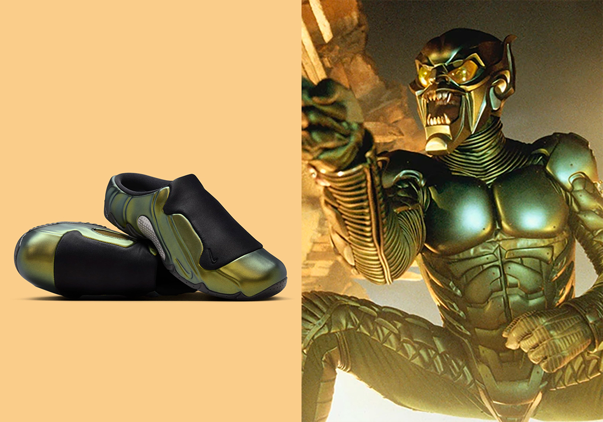 Nike Is Releasing Green Goblin's Flightposite In Clog Form