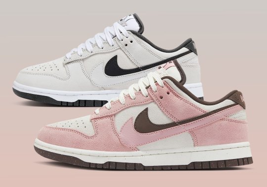 Nike runners Doubles The Swooshes On These Two Dunk Lows