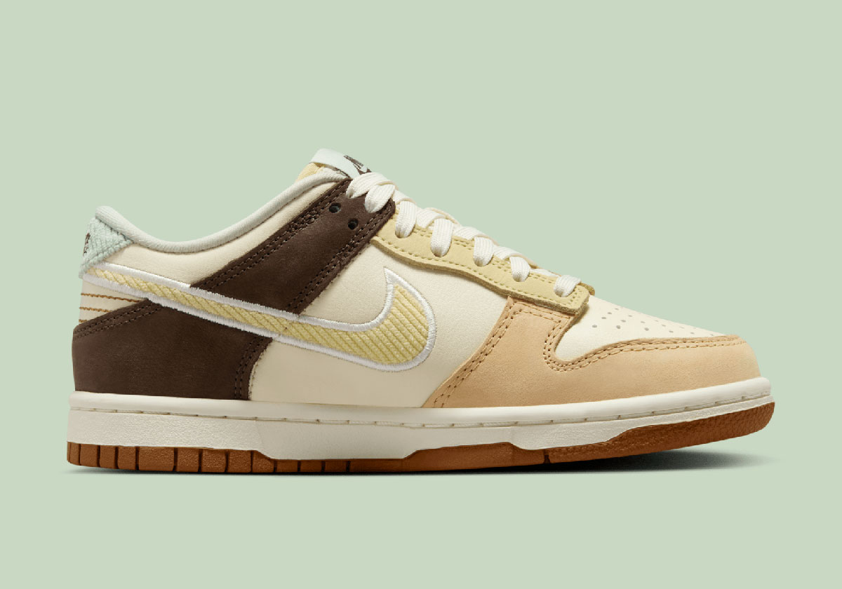 Nike Dunk Low Gs Coconut Milk Sail Soft Yellow Seafoam Hq3474 171 2