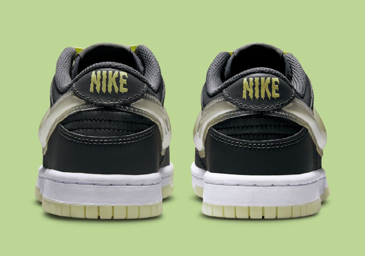 Nike Dunk Low GS "Halloween - Glow In The Dark" HQ3569-068 ...