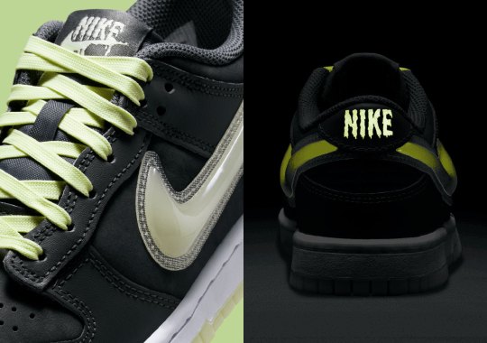 Another Halloween Nike Dunk Low Emerges With A Glow In The Dark Swoosh