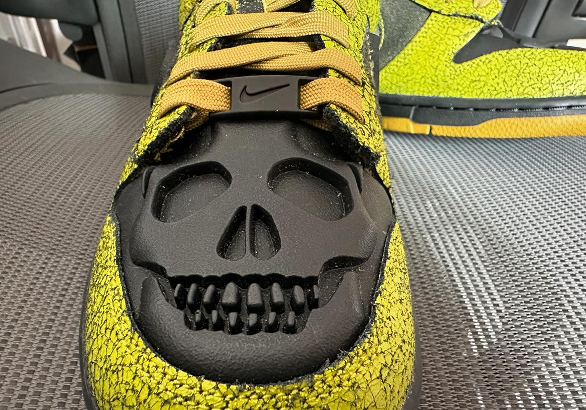 Nike's Creepy Dunk Low For Halloween Features Scary Skulls