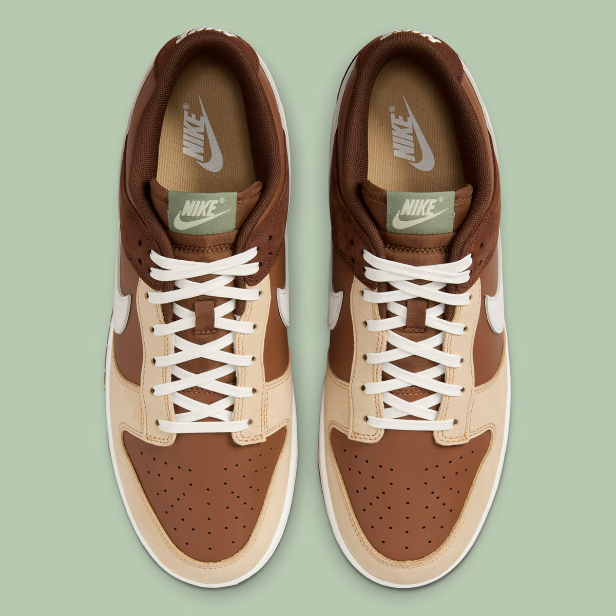 Nike Dunk Low Light British Tan Cacao Wow Sail Sesame Hv1794 211 5