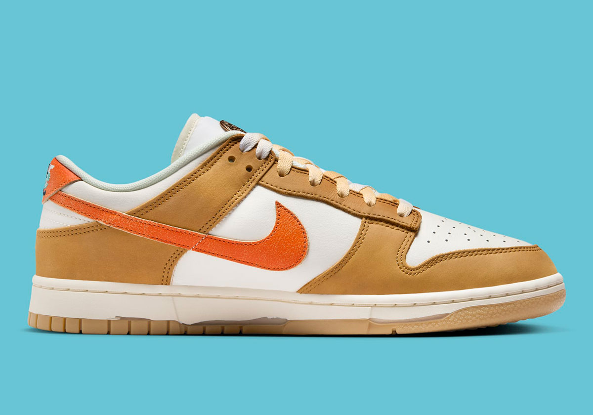 Nike Dunk Low Sail Coconut Milk Wheat Safety Orange Hm3729 181 5