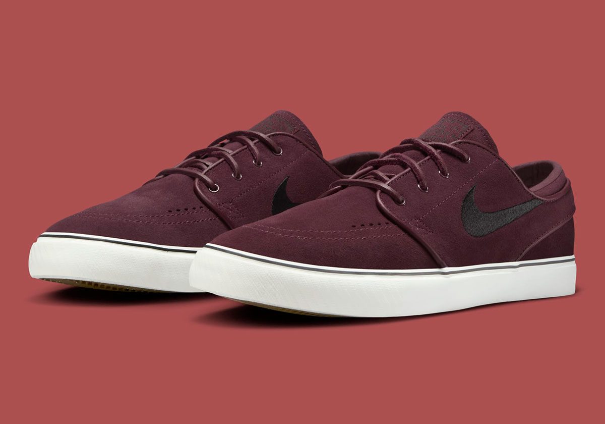 Nike sb zoom stefan janoski burgundy best sale