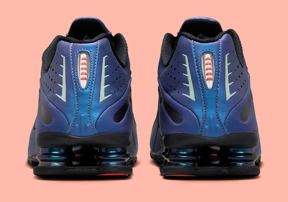 Nike Shox R4 Iridescent Purple Black Hq3446 001 3