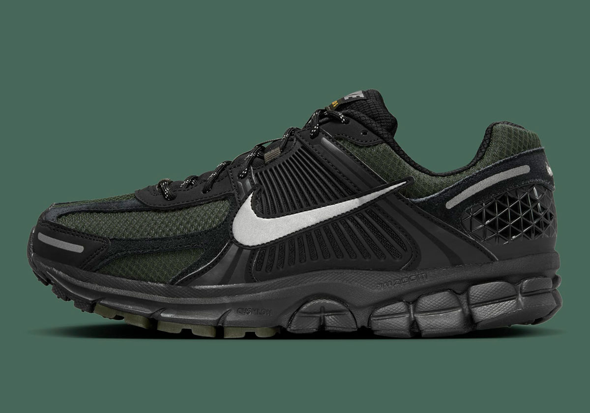 Nike Zoom Vomero 5 Black Grey Olive Hv2527 001 2