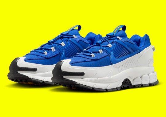 Split Color Blocking Lands On The Nike Vomero 5 Roam “Racer Blue”