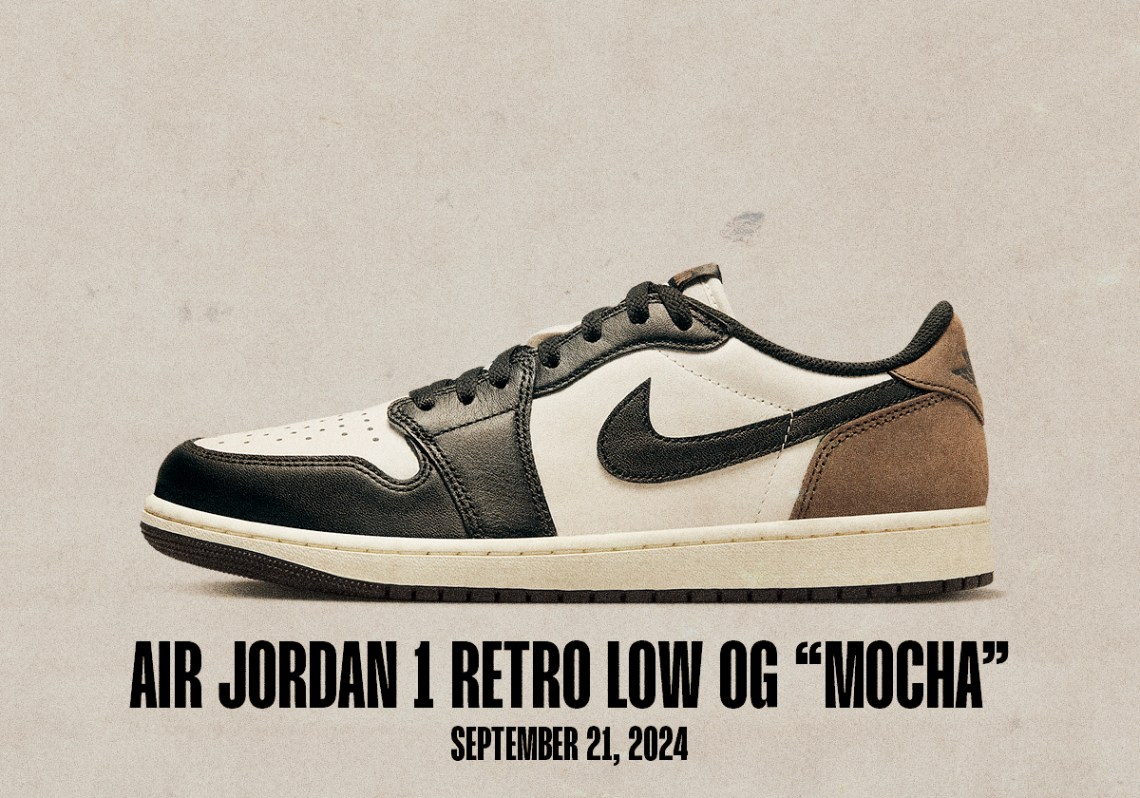 Sneaker Releases September 15 September 21 2024 Air Jordan 1 Mocha