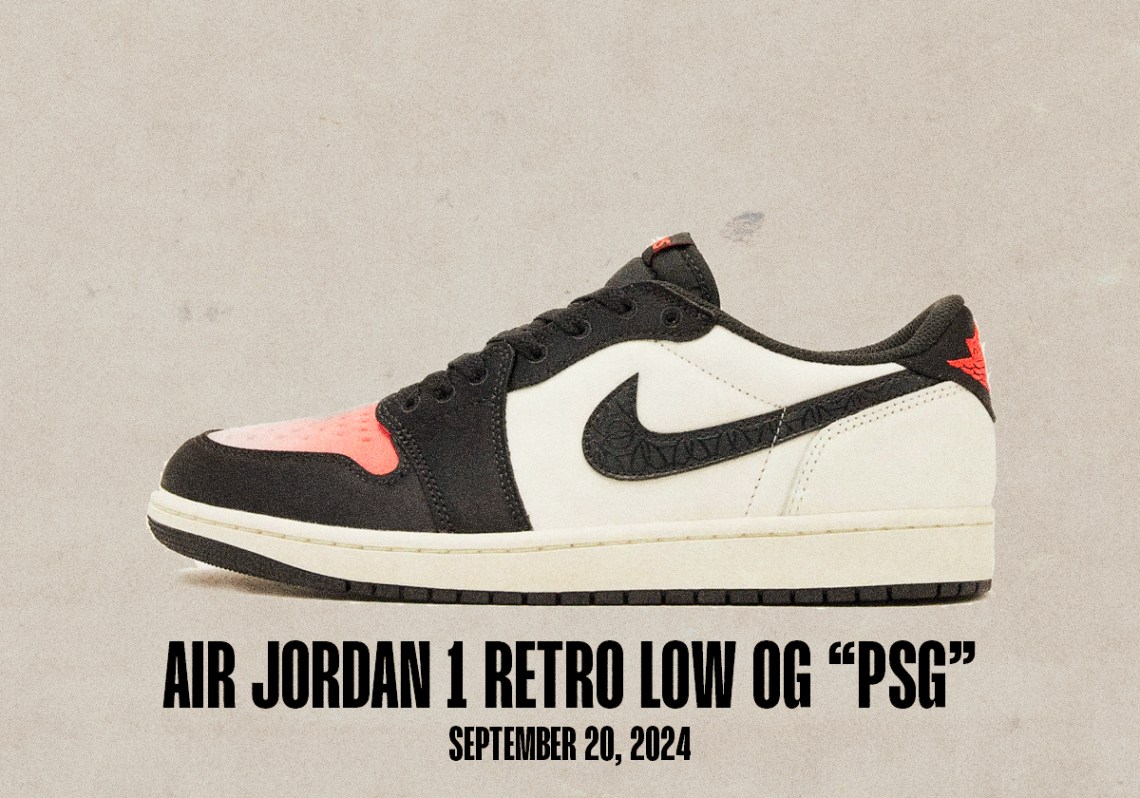 Sneaker Releases September 15 September 21 2024 Air Jordan 1 Psg