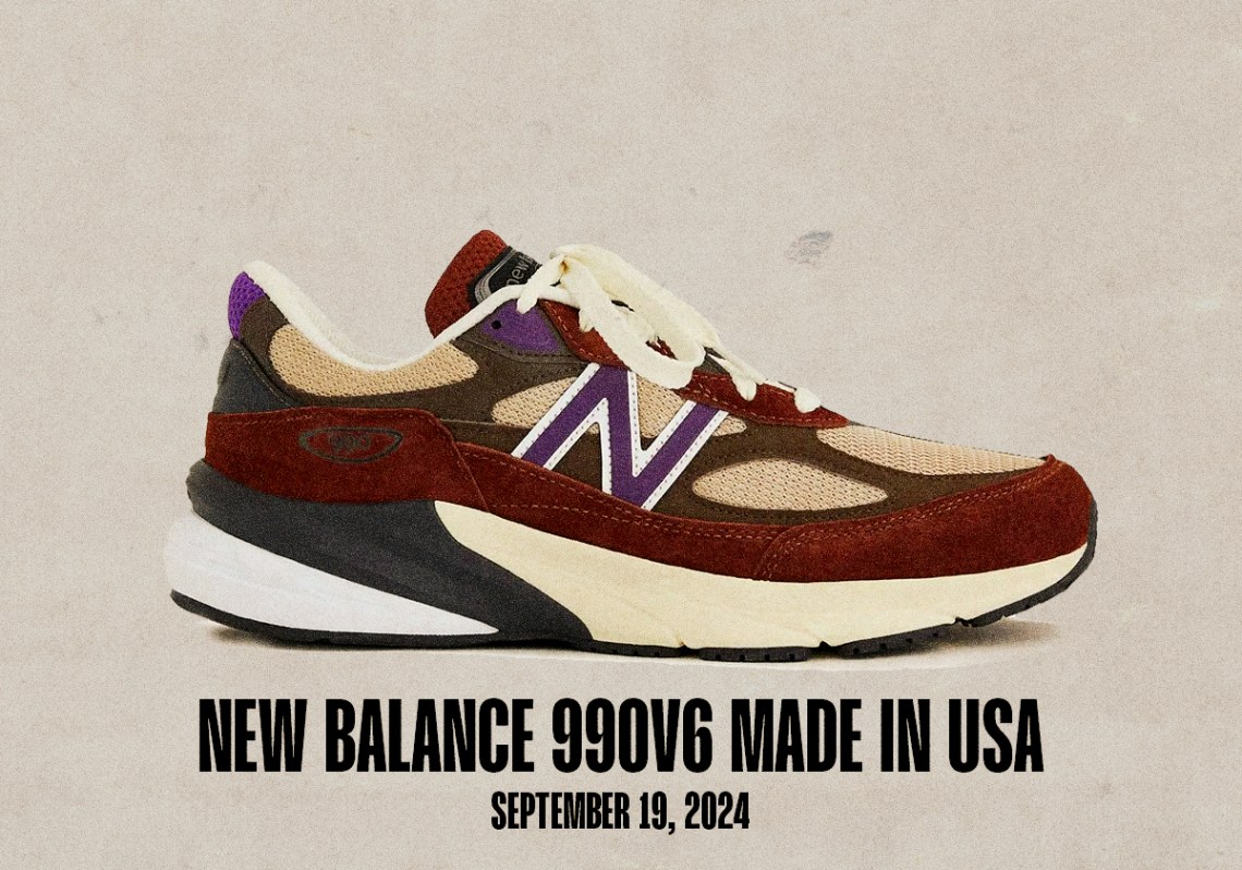 Sneaker Releases September 15 September 21 2024 Nb 990v6